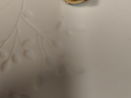 Vide poche en porcelaine avec petit oiseau doré - Räder