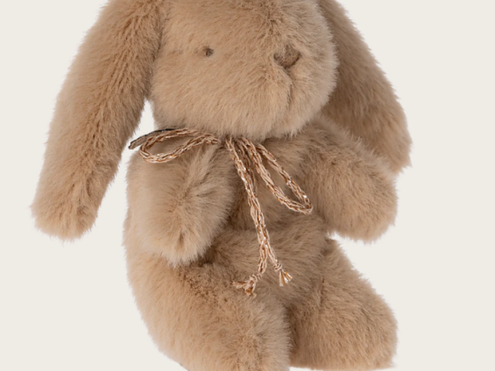 PELUCHE LAPIN BUNNY - MINI -CREME PECHE