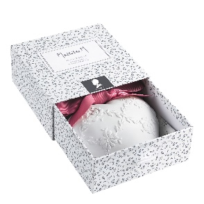 GRAND CŒUR PARFUMÉ BRODÉ - MARQUISE