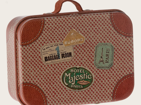 SUITCASE, MICRO - ROUGE