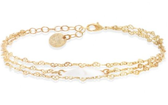 BRACELET 3 CHAINES - PETALE