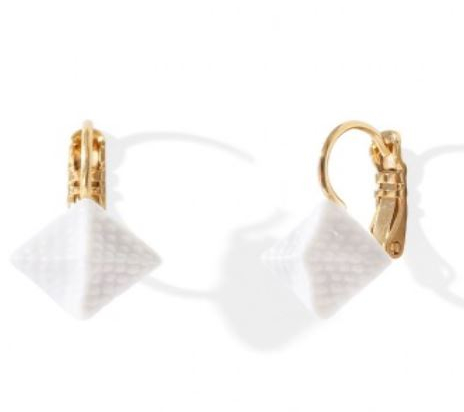 BOUCLES D'OREILLES - DORMEUSES - PYRAMIDE