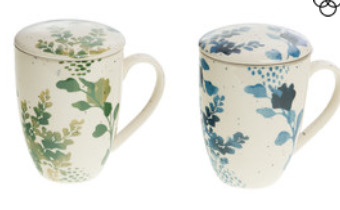 MUG FILTRE LISON 2ASS BLEU OU VERT