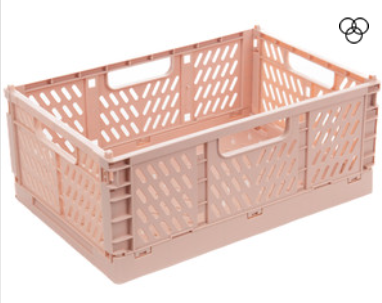 CAISSE  MOYENNE ROSE 