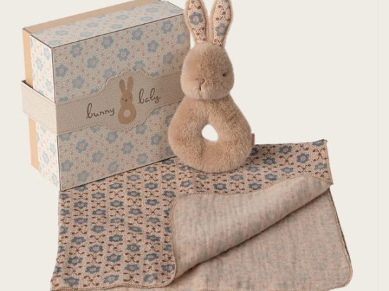 COFFRET HOCHET LAPIN - CREME PËCHE