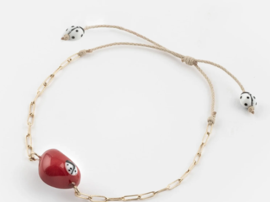 HEART BRACELET - CHERRY CHERIE /Bracelet coeur - Chérie Cherry