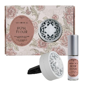 DIFFUSEUR DE PARFUM POUR VOITURE  RELOOK AH24 - ROSE ELIXR