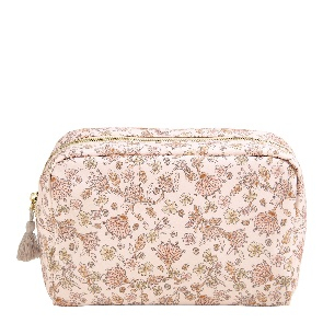 TROUSSE DE TOILETTE RECTANGULAIRE SOLEIL PASTEL GRAND MODÈLE EN TISSU