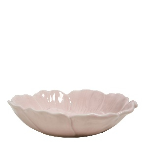 COUPELLE TULIPE EN GRÈS ROSE CLAIR DIA 19 X 4,7 CM