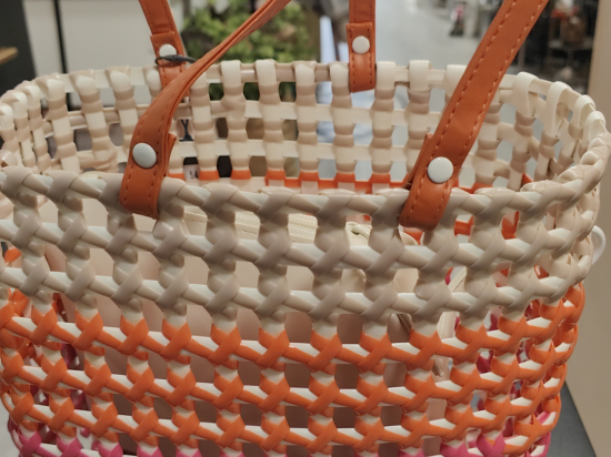 MAZE MINI HANDBAG DEEP CARROT ORANGE MIX