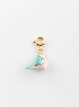 HARVEST TIME BIRD CHARM'S / OISEAU BLEU CHARMS