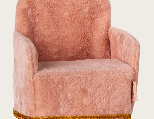 FAUTEUIL, SOURIS - ROSE