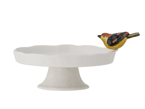 TWEET PLATEAU A GATEAU BLANC - GRES