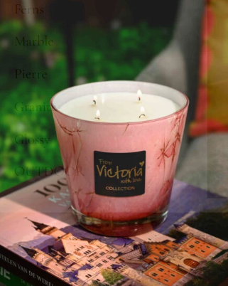BOUGIE MARBLE PINK