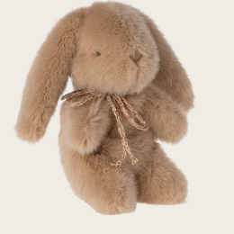 PELUCHE LAPIN BUNNY - MINI -CREME PECHE