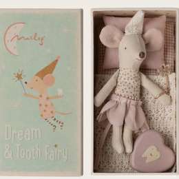 TOOTH FAIRY MOUSE, LITTLE SISTER IN MATCHBOX