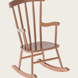ROCKING CHAIR, SOURIS - ROSE POUDRE