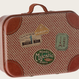 SUITCASE, MICRO - ROUGE