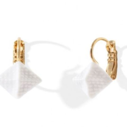 BOUCLES D'OREILLES - DORMEUSES - PYRAMIDE