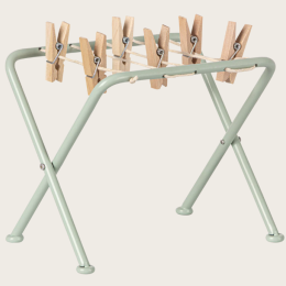 ETENDOIR AVEC PINCES A LINGE, MINIATURE