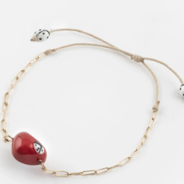 HEART BRACELET - CHERRY CHERIE /Bracelet coeur - Chérie Cherry