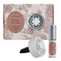 DIFFUSEUR DE PARFUM POUR VOITURE  RELOOK AH24 - ROSE ELIXR