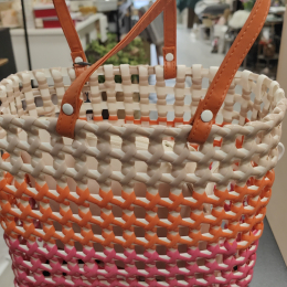 MAZE MINI HANDBAG DEEP CARROT ORANGE MIX
