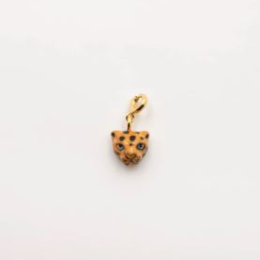 LEOPARD HEAD PENDANT CHARM'S / Charm's TETE DE LEOPARD