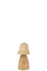 CHAMPIGNON CLOCHE NATUR S (15x15x32cm)